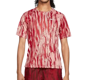 Nike Dri-FIT Wild Run Miler 2.0 T-Shirt - Red Camo