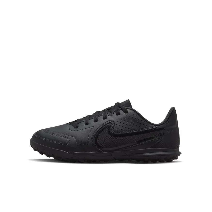 Nike Jr. Tiempo Legend 9 Club TF - Black/Black
