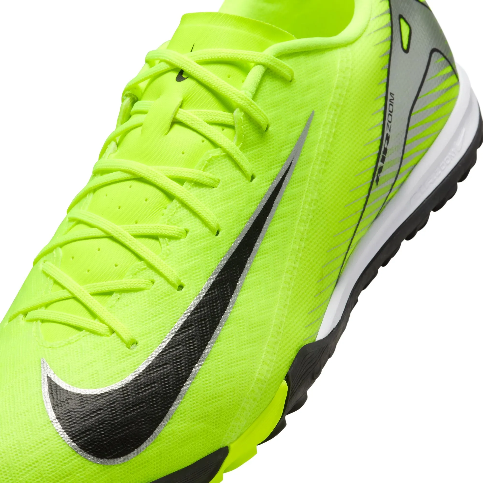 Nike Mercurial Vapor 16 Academy TF Turf Soccer Shoes - Volt/Black