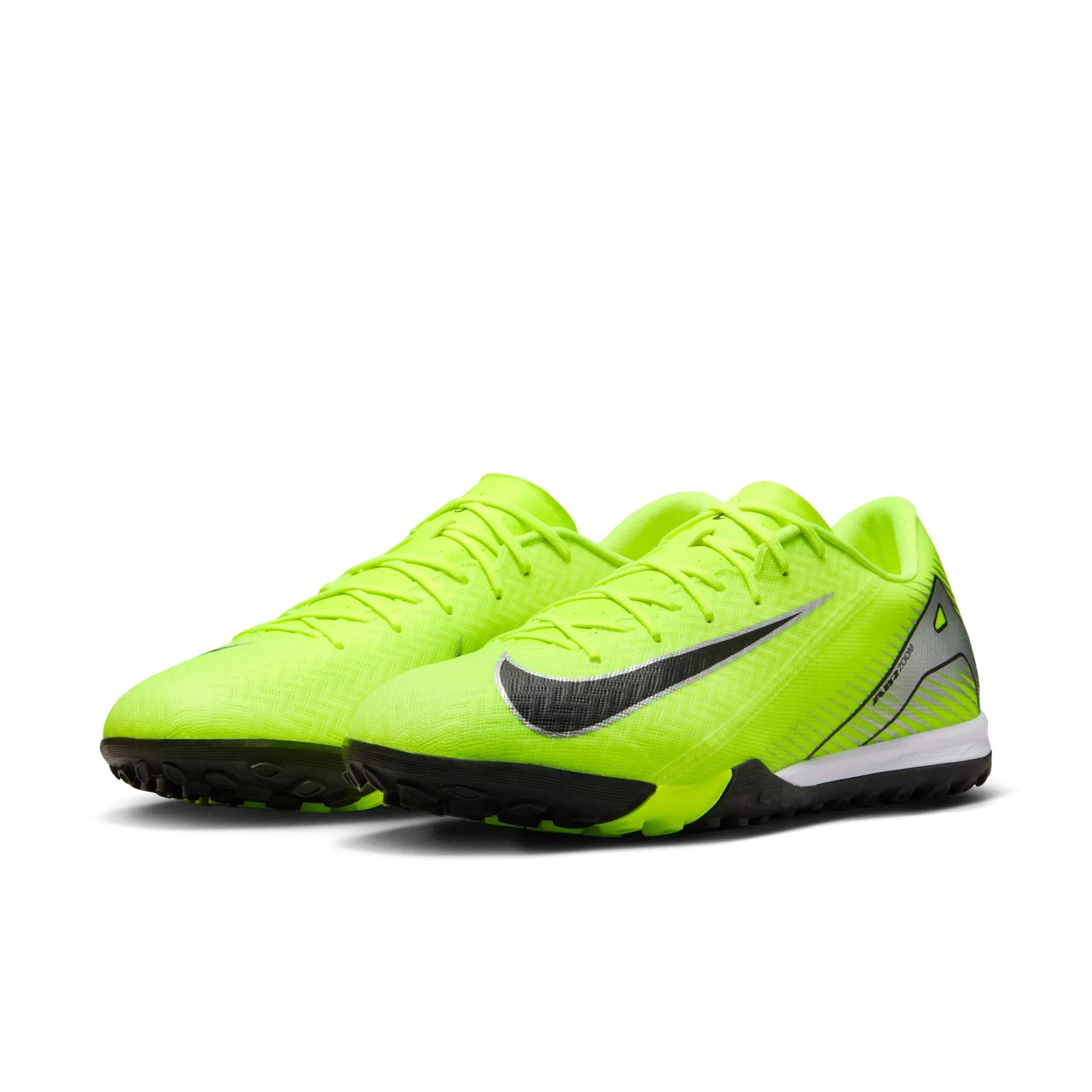 Nike Mercurial Vapor 16 Academy TF Turf Soccer Shoes - Volt/Black