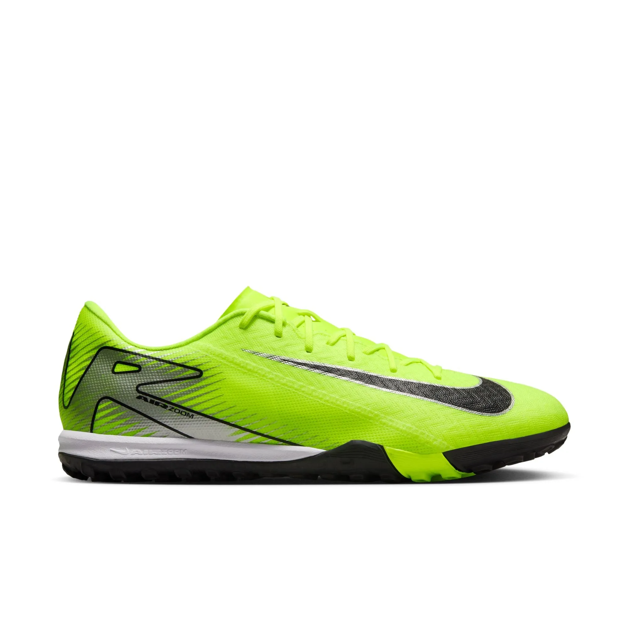 Nike Mercurial Vapor 16 Academy TF Turf Soccer Shoes - Volt/Black