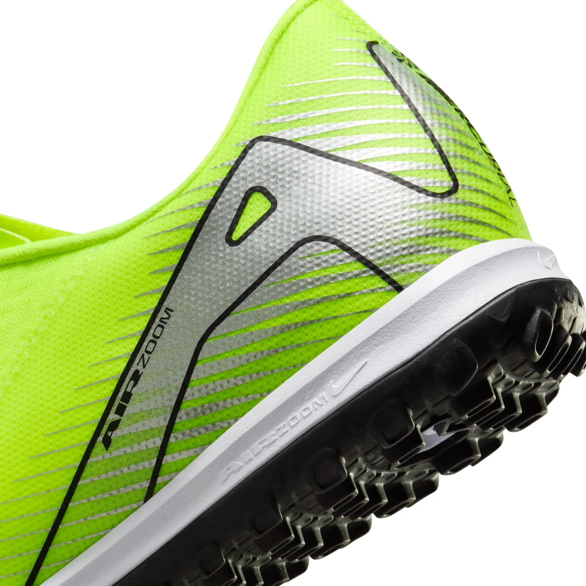 Nike Mercurial Vapor 16 Academy TF Turf Soccer Shoes - Volt/Black