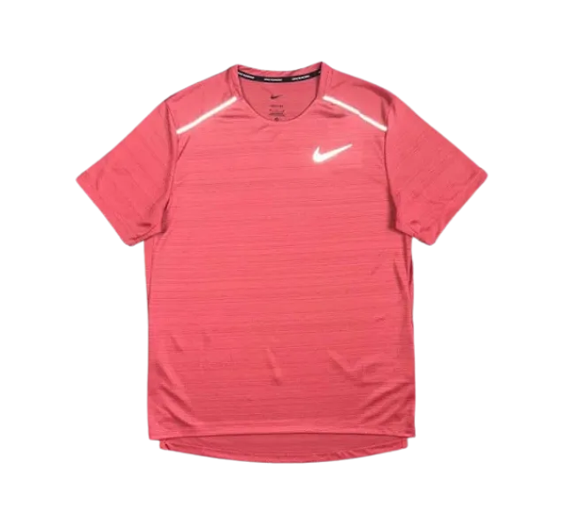 Nike Miler 1.0 T-Shirt - Adobe Red