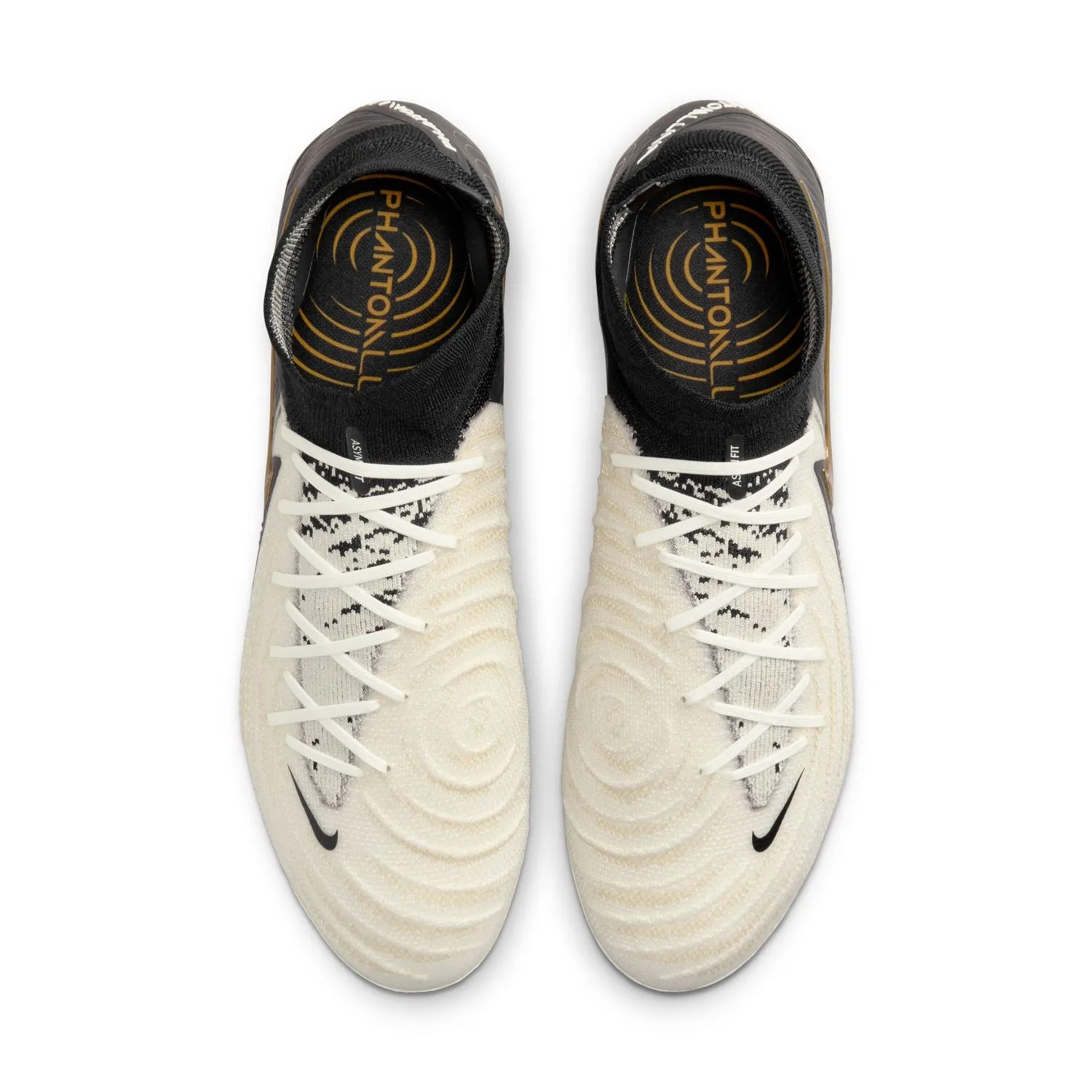 Nike Phantom Luna II Elite FG- White/Black-MTC Gold Coin
