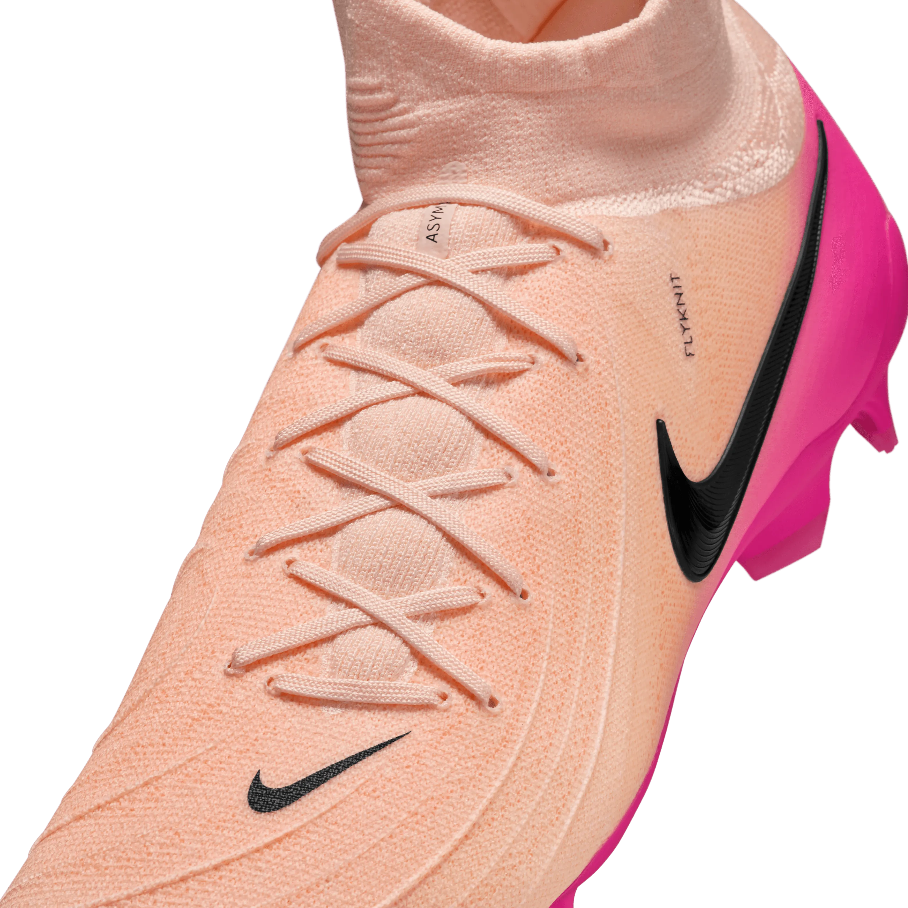 Nike Youth Phantom Luna 2 Pro FG- Crimson Tint/Black/Pink Blast