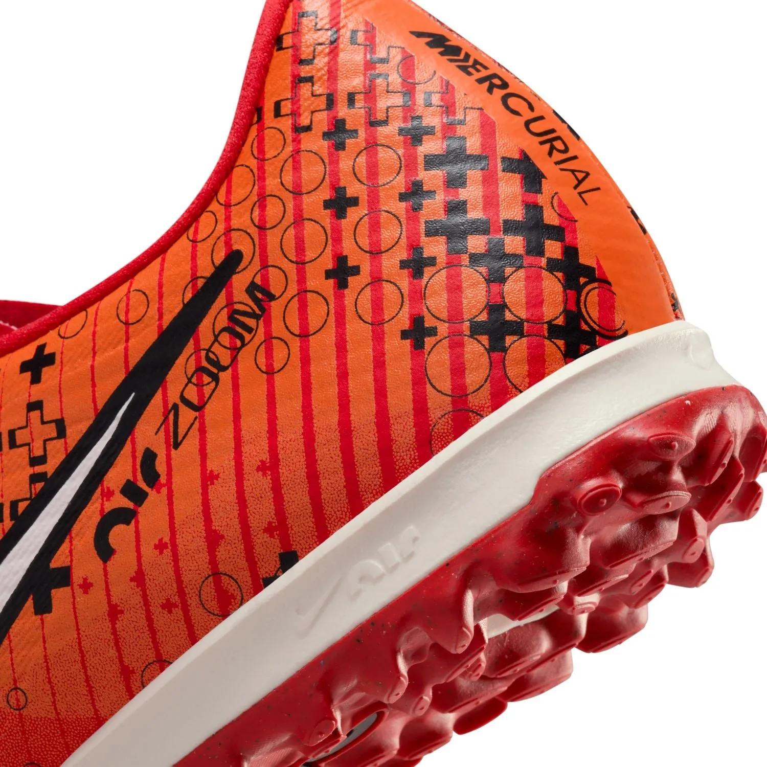 Nike Zoom 15 Academy MDS TF- LT Crimson/ Pale Ivory