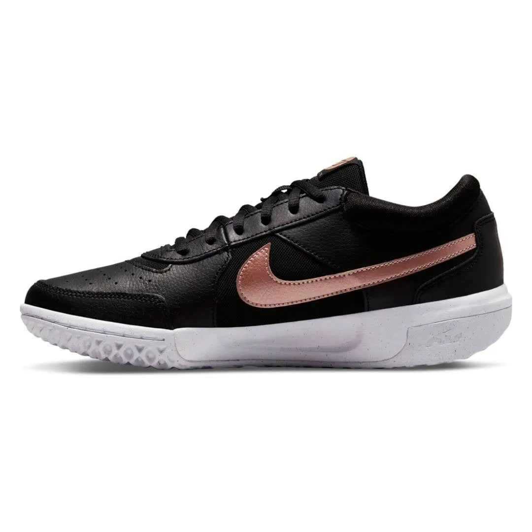 Nike Zoom Lite 3 Women's Tennis Shoe (Black/Bronze/White)
