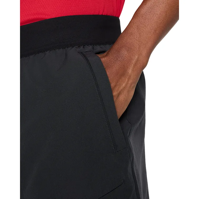 NikeCourt Dri-FIT Advantage Men's Black & White 6" Tennis Shorts