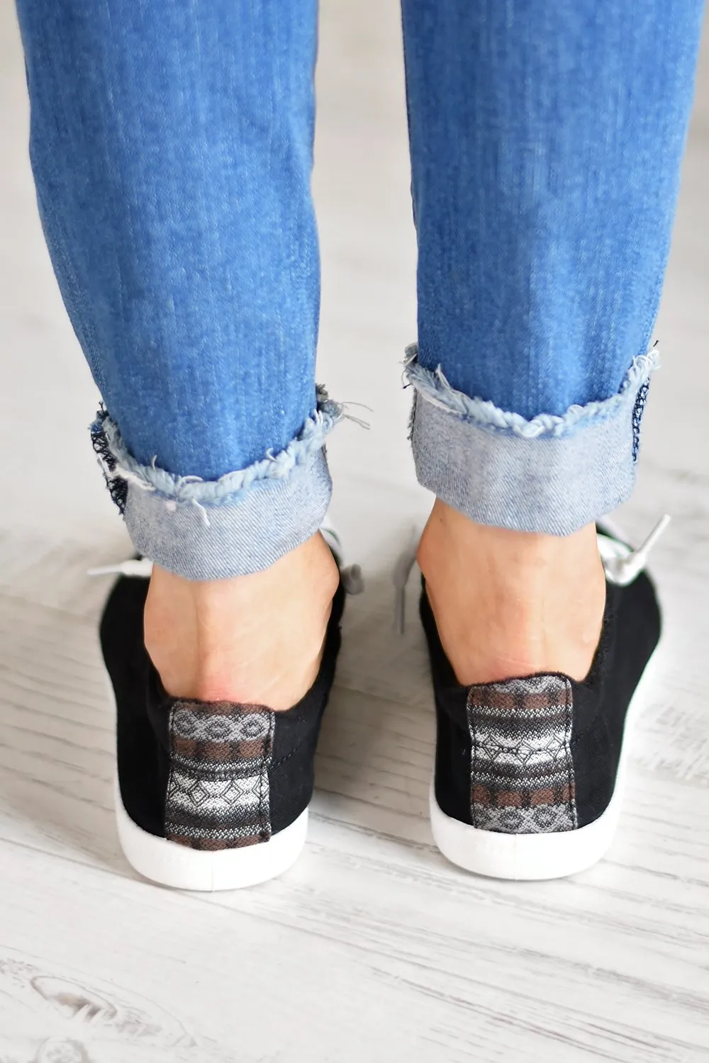 Not Rated Black Sneakers