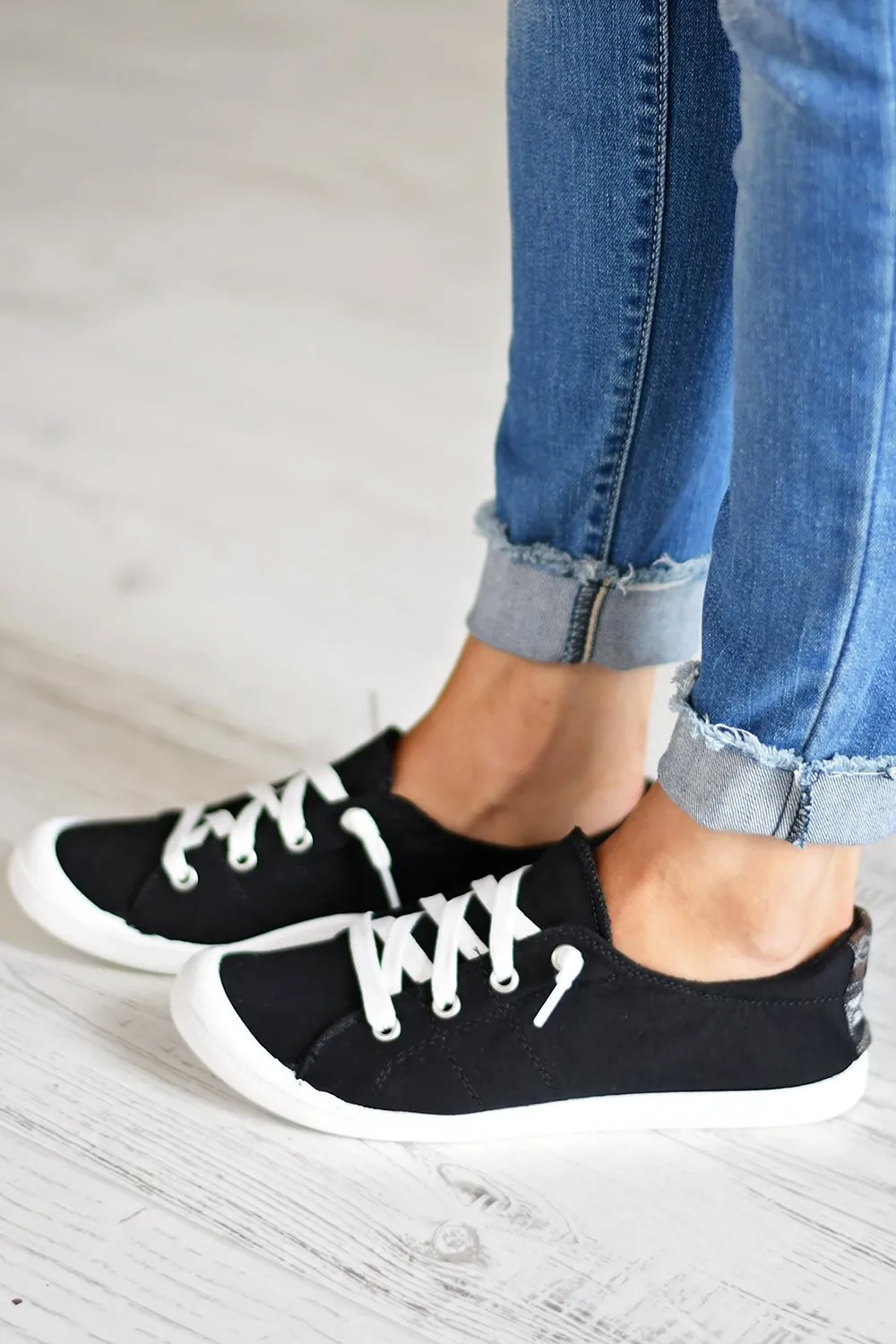 Not Rated Black Sneakers