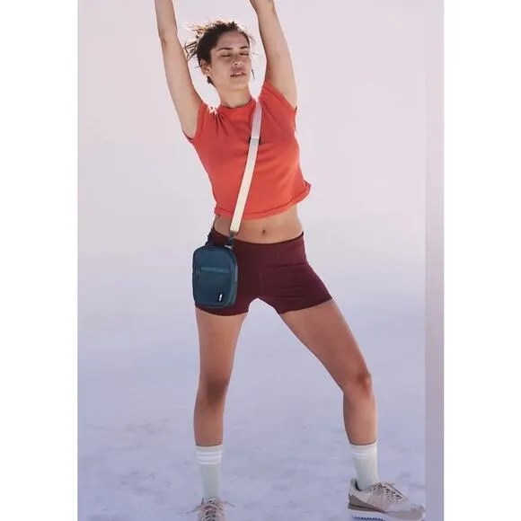 NWOT FP Movement by Free People Good Karma Running Shorts
