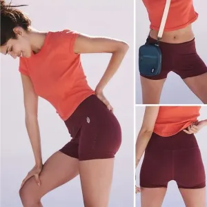 NWOT FP Movement by Free People Good Karma Running Shorts