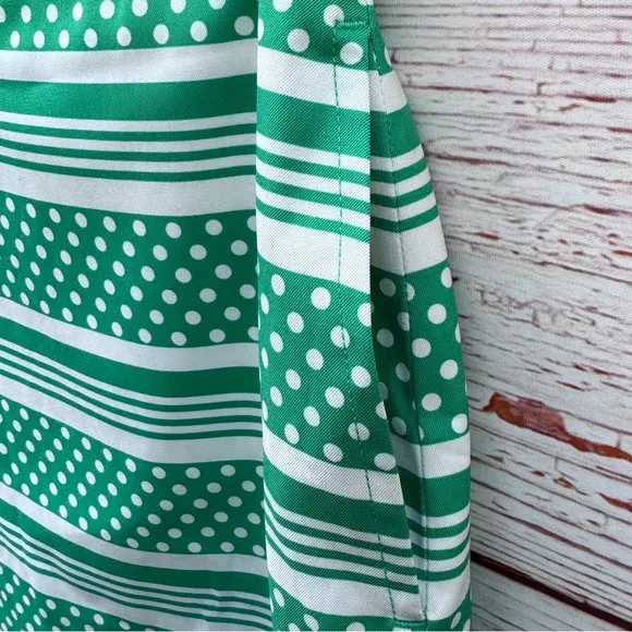 NWT Vineyard Vines Fairway Skort in Polka Dot Stripe Sz 4