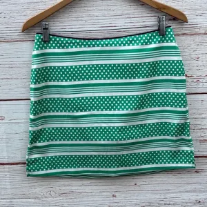 NWT Vineyard Vines Fairway Skort in Polka Dot Stripe Sz 4