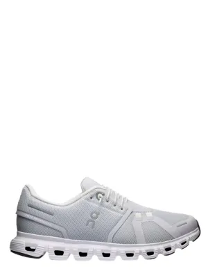 On Running Women's Cloud 6 Sneaker in Glacier/White