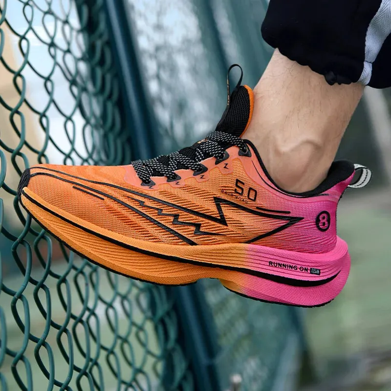 Opia | Men's Carbon Plate Running Shoes - Enhanced Cushioning & Shock Absorption for Optimal Performance