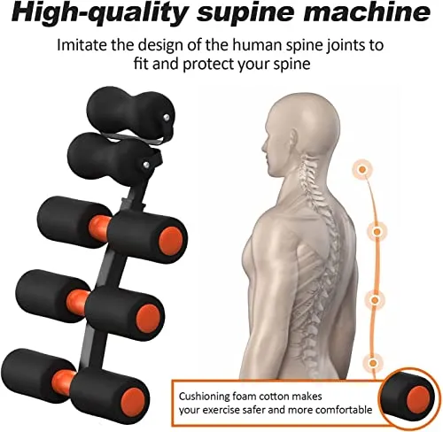 Ozoy Six Pack Abs Exerciser Machine 20 Different Mode for Exercise and Fitness Without Cycle Rocket Exercise Handles-Level Adjustable Workout-Training Bench Abdominal Trainer Core & Abs (Multi)