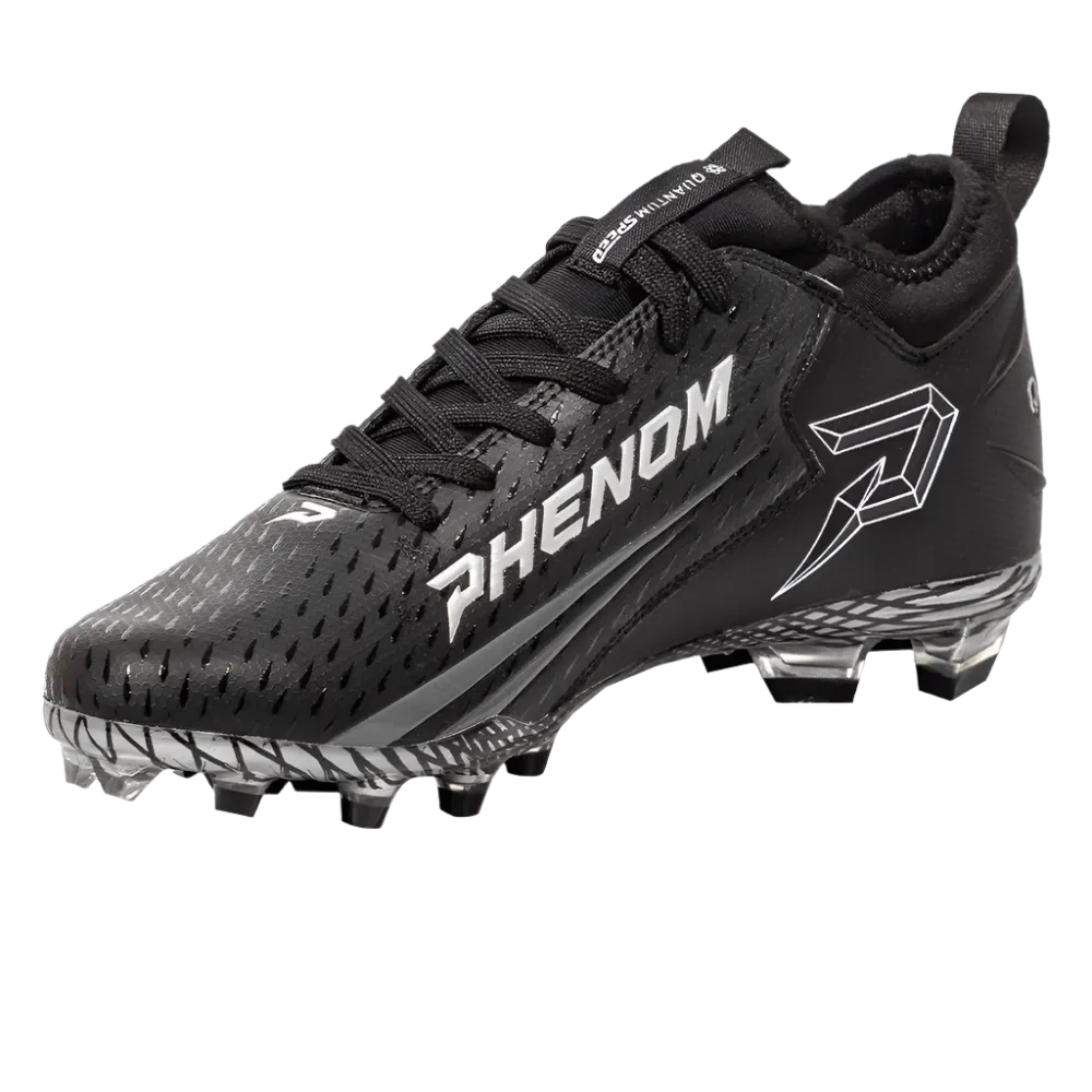 Phenom Elite Quantum Speed 2.0 Football Cleats - Team Colors - White or Black