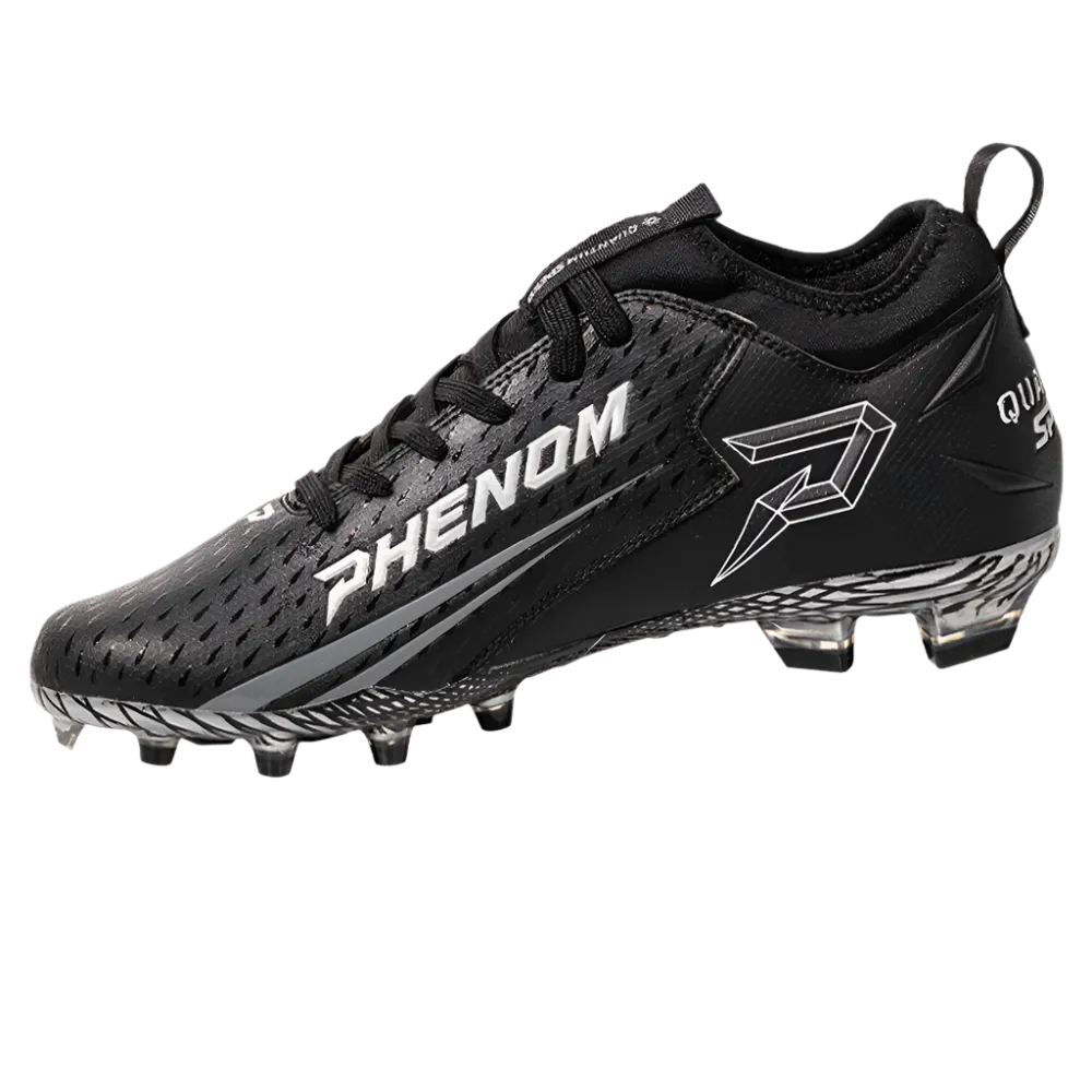 Phenom Elite Quantum Speed 2.0 Football Cleats - Team Colors - White or Black