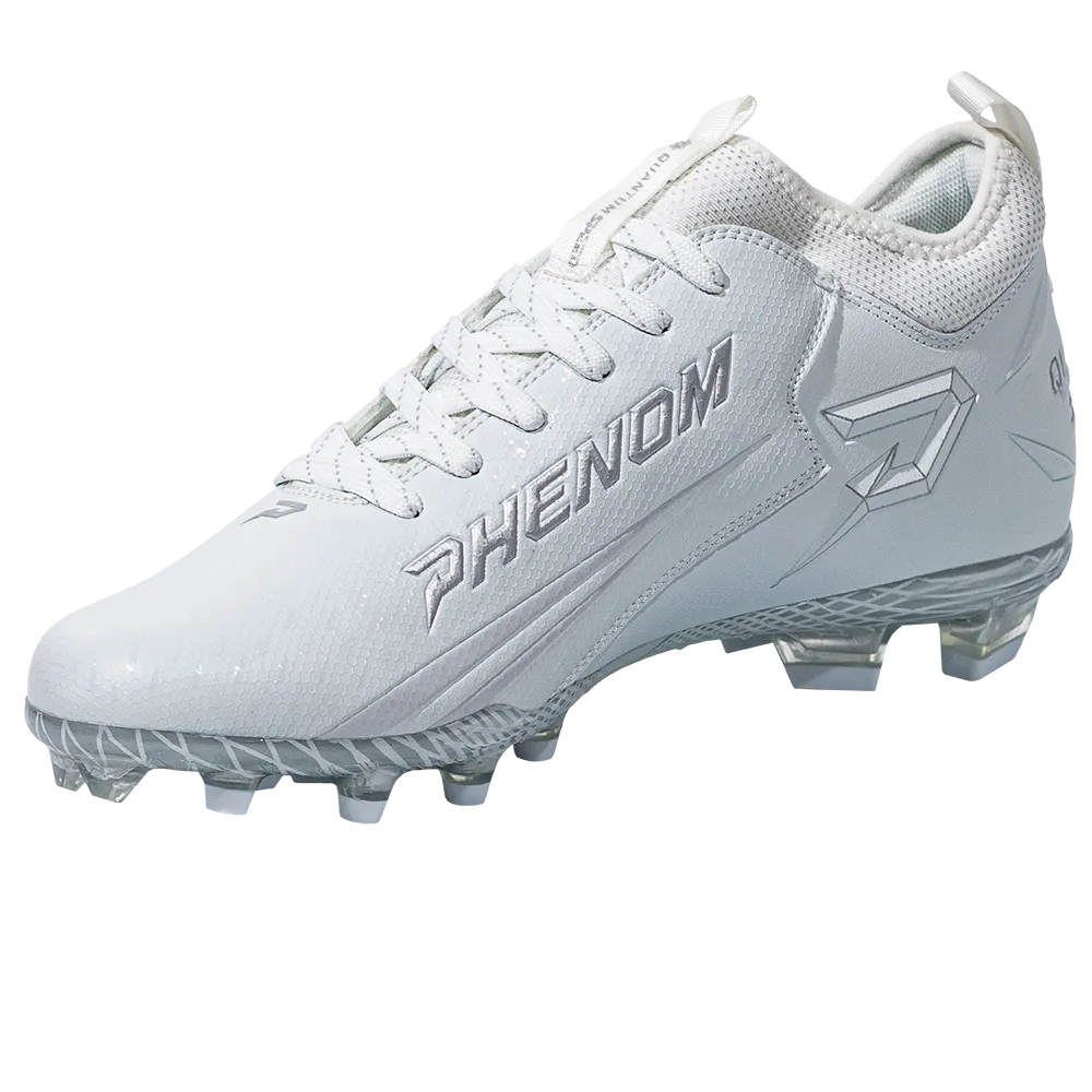 Phenom Elite Quantum Speed 2.0 Football Cleats - Team Colors - White or Black