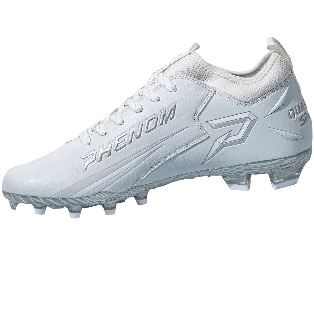 Phenom Elite Quantum Speed 2.0 Football Cleats - Team Colors - White or Black