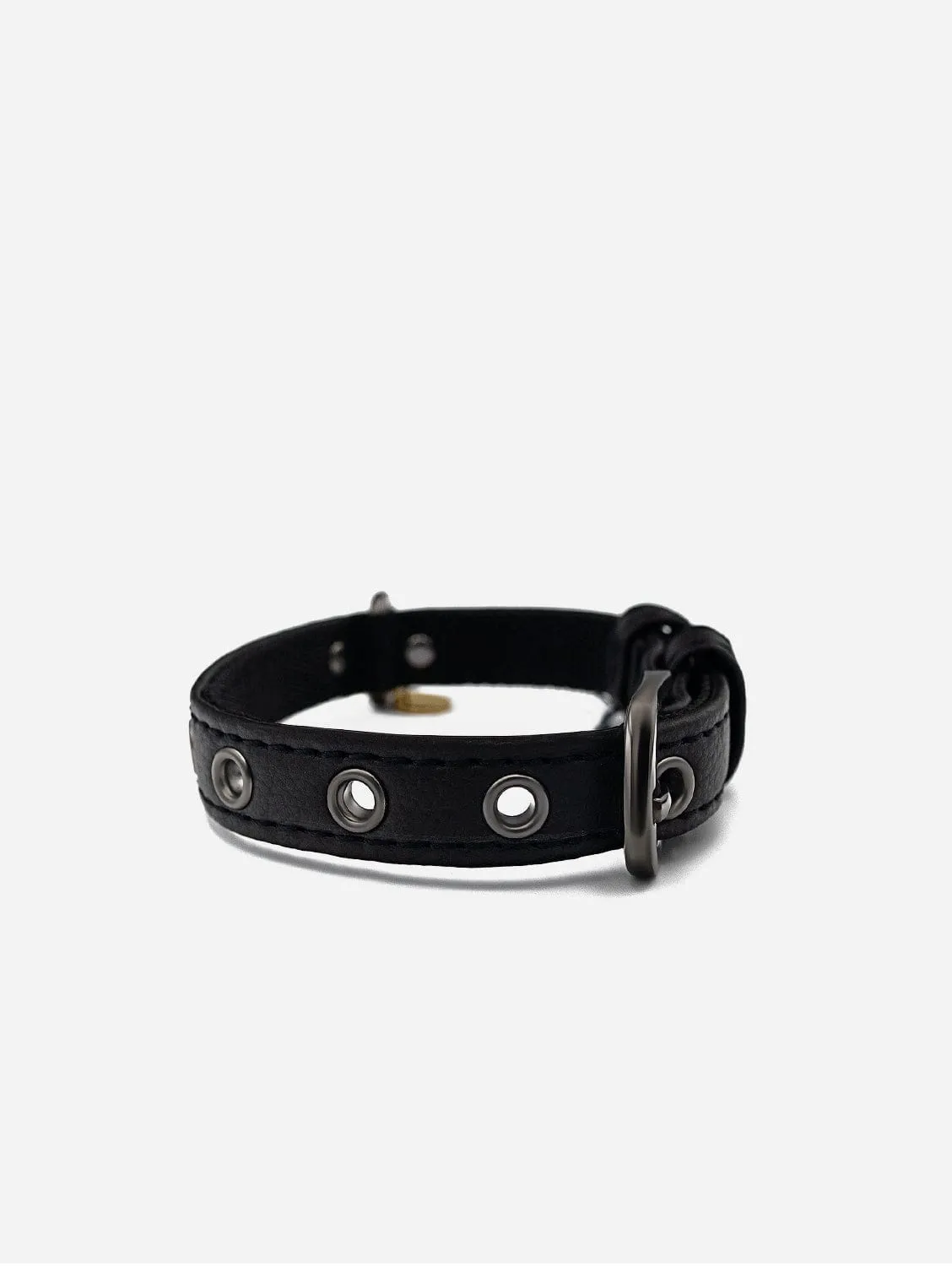 Piñatex® Vegan Leather Dog Collar | Black