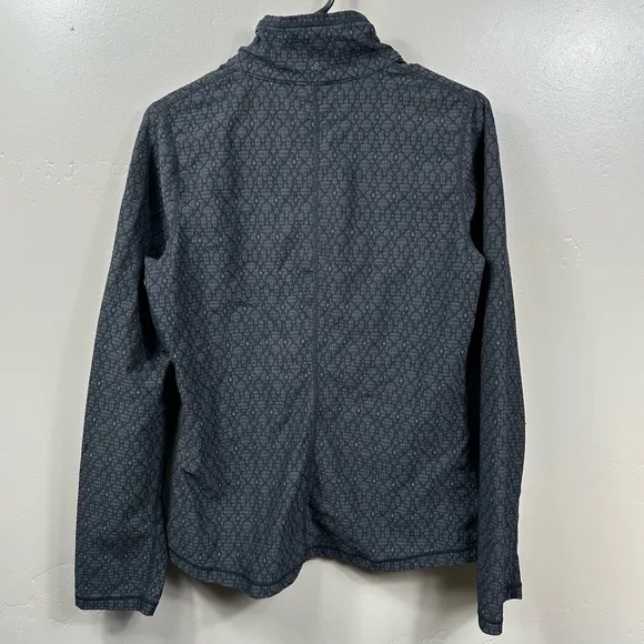 prAna Women's Jacquard Reeve Jacket Yoga , Running Black Size Medium