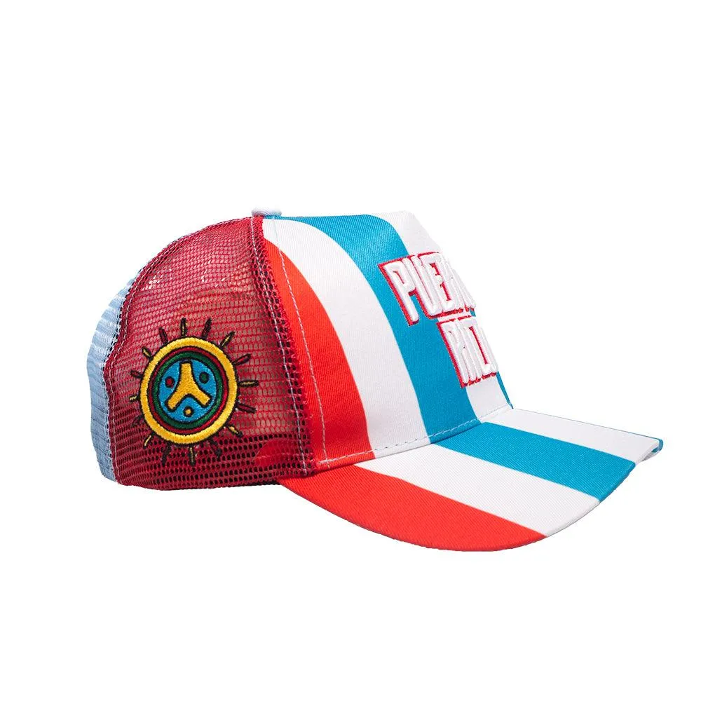 PUERTO RICO SOCCER TRUCKER HAT