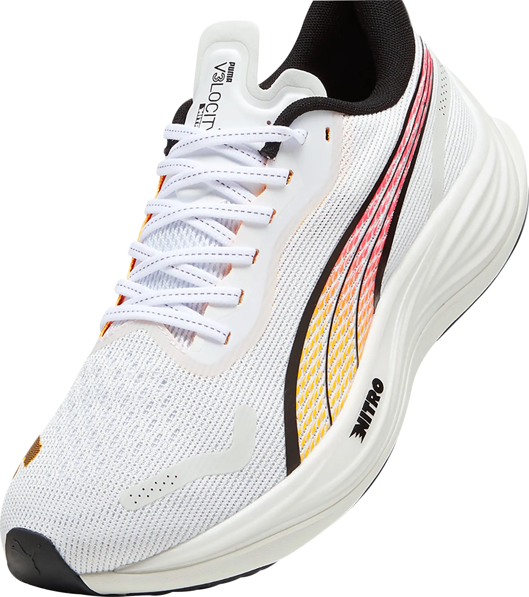 Puma Velocity Nitro 3 Mens Running Shoes - White