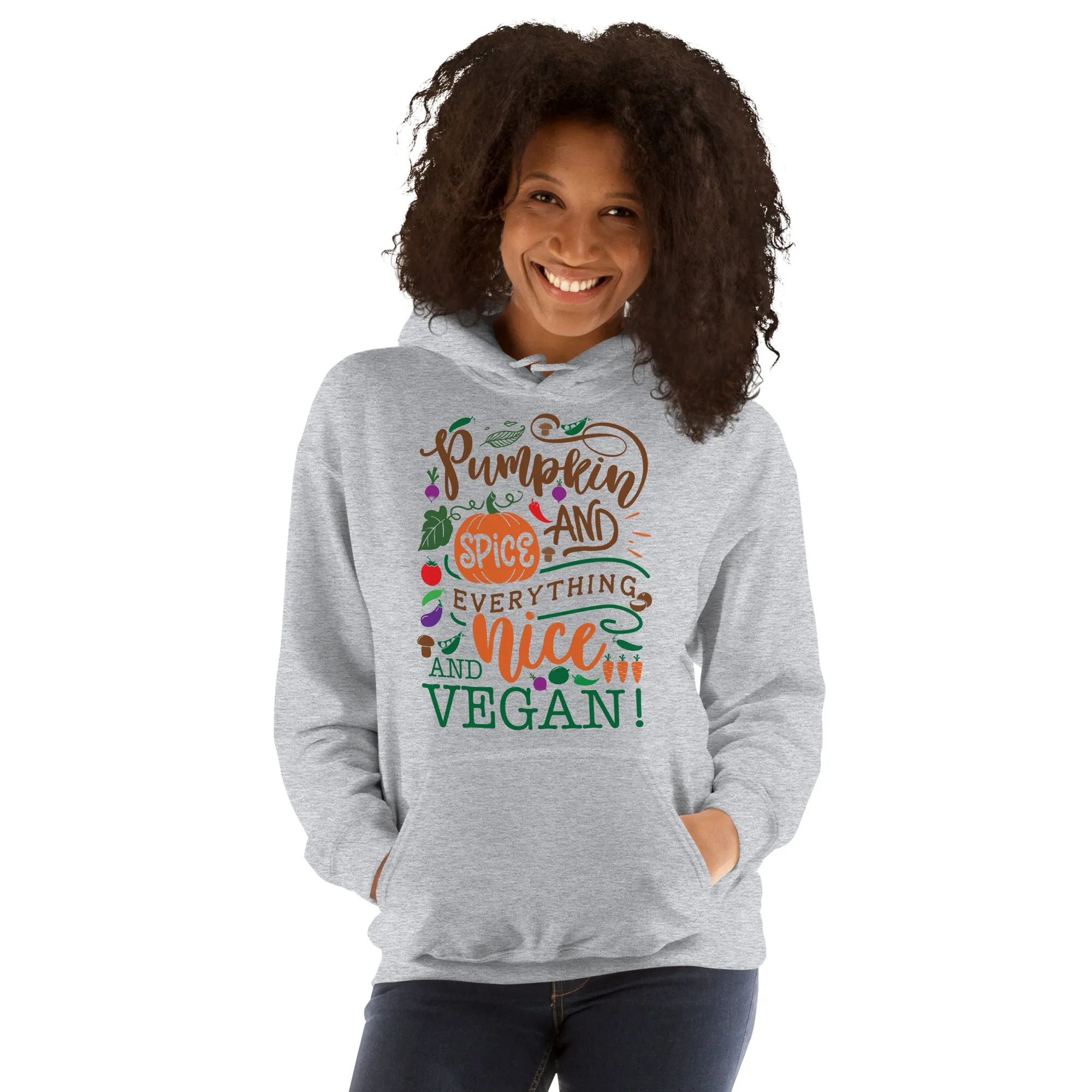 PUMPKIN SPICE...VEGAN Unisex Hoodie