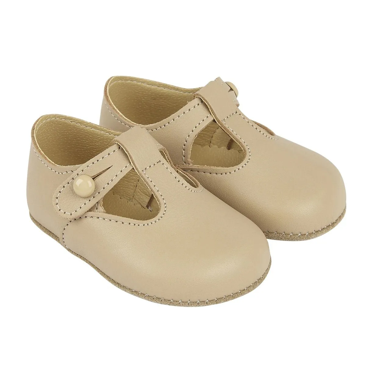 "Alex" Camel Leather Shoes