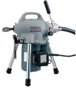 Ridge Tool Company Model K-50-4 Drain Cleaners, 3/4 in-4 in Pipe Dia., 58960