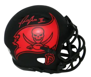 RONALD JONES II SIGNED TAMPA BAY BUCCANEERS ECLIPSE SPEED MINI HELMET BECKETT