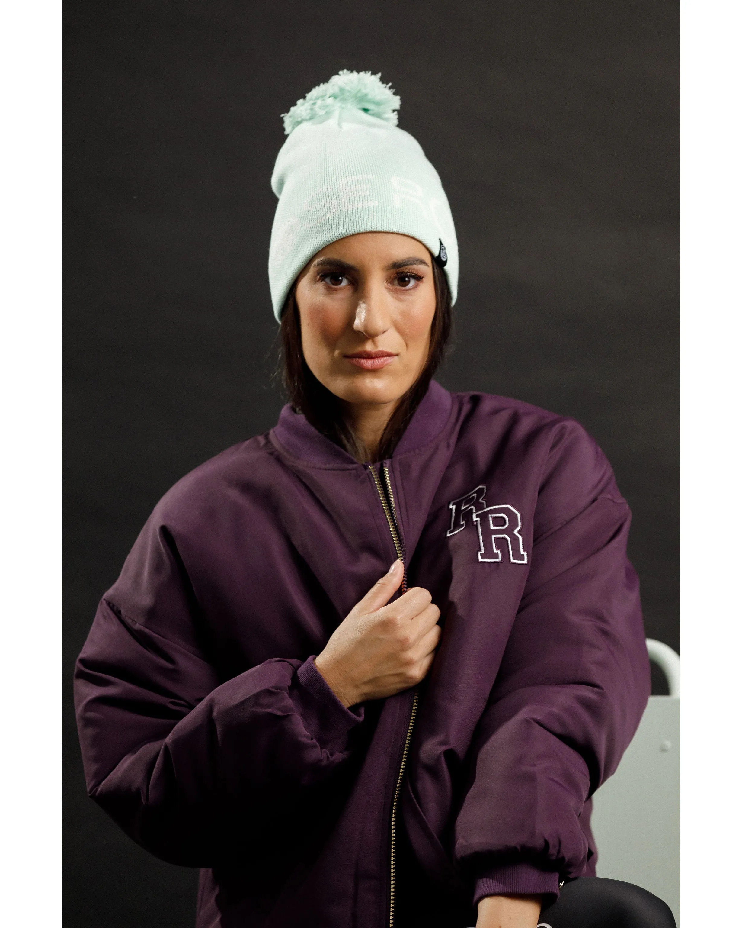 Rose Road Winter Beanie - Seafoam