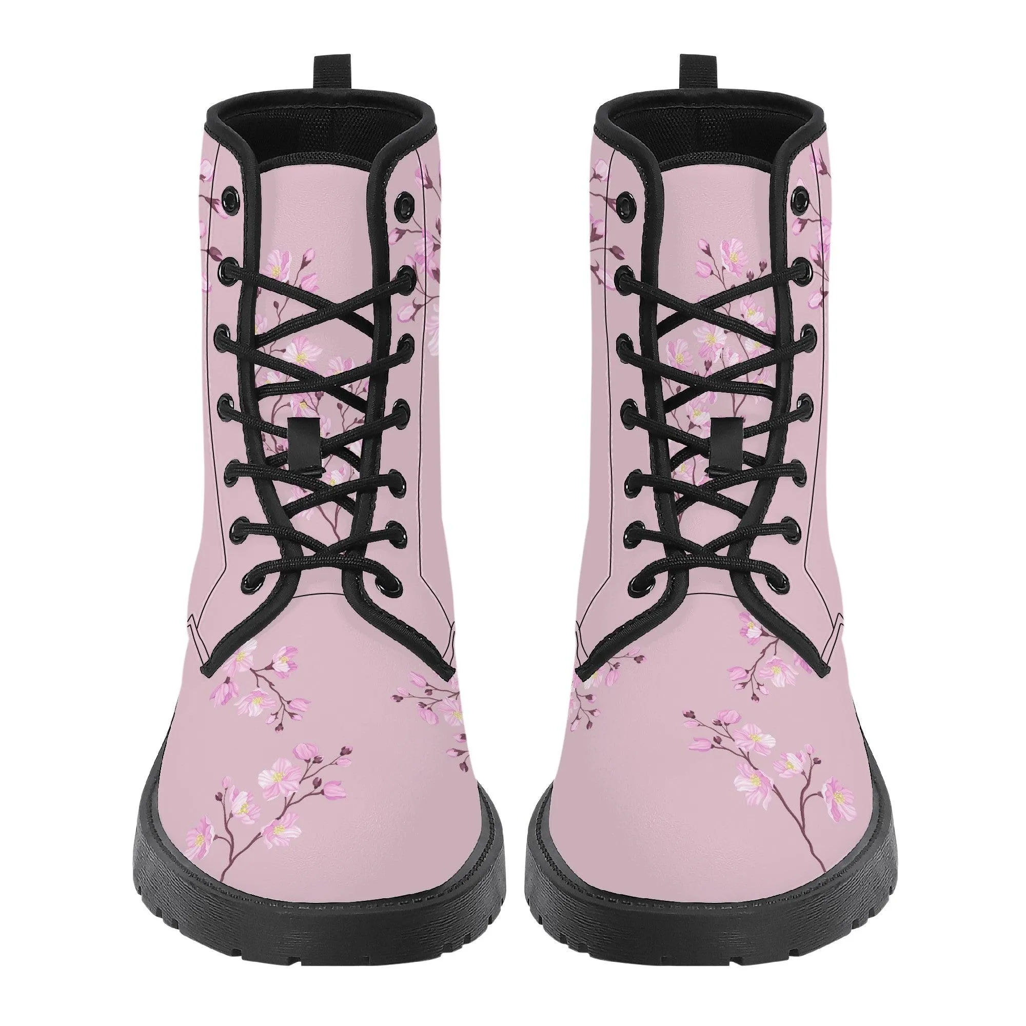 Rosewood Sakura Vegan Leather Boots Pink