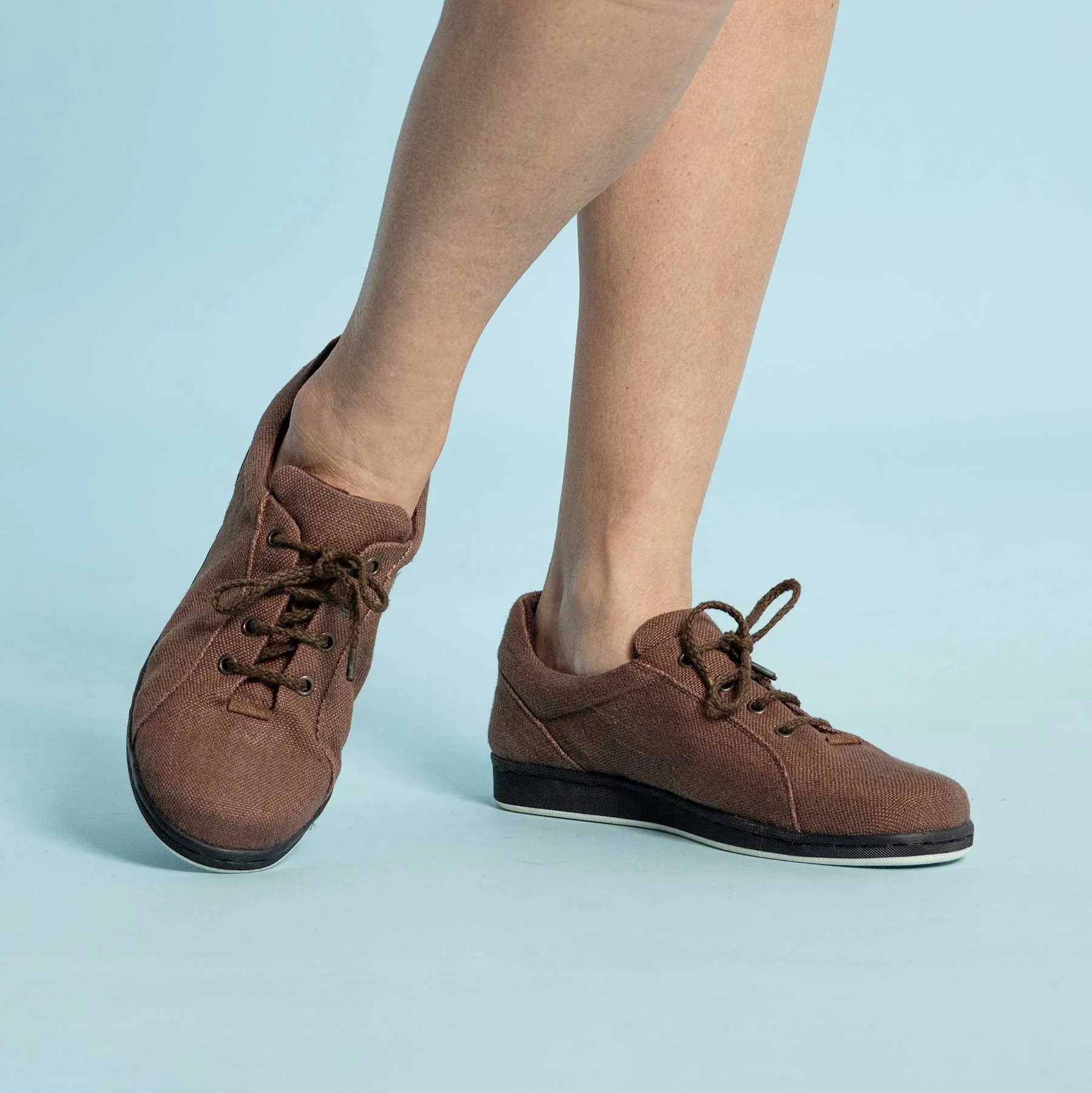 SANTA CRUZ Handmade Organic Hemp Trainers / Sports Shoes / Sneakers (Women's Sizes Plus Men's Size 7, 8)