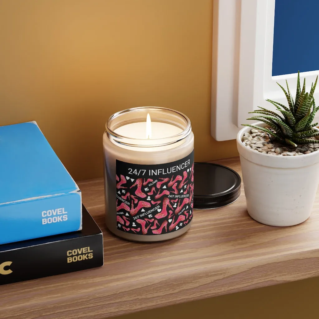 Scented Candle, 9oz '24/7 Influencer'