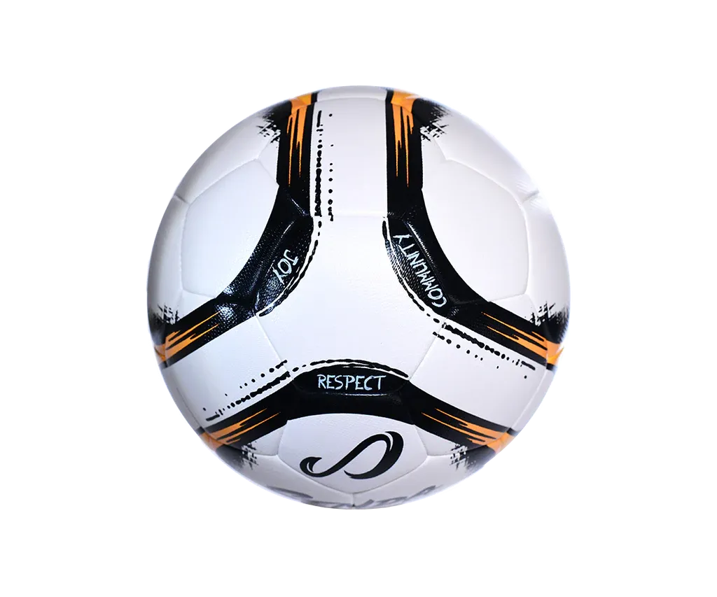 Senda Athletics Valor Premium Match Soccer Ball - White/Fuchsia