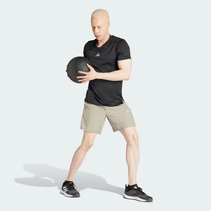 Silver Pebble Gym Training Shorts