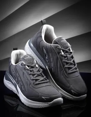 Sleek Grey Sports Sneakers – Elevate Your Game