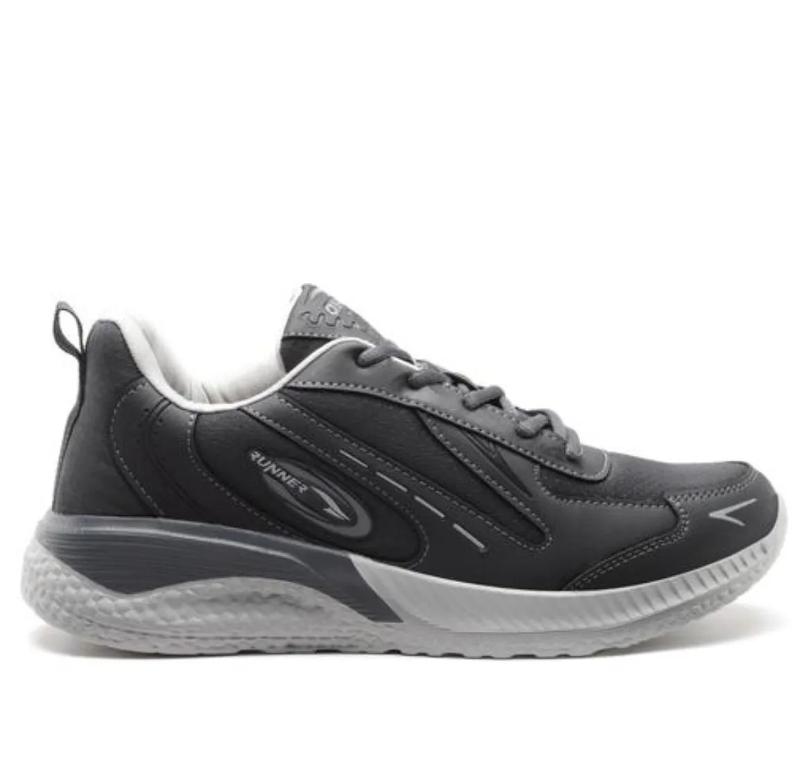 Sleek Grey Sports Sneakers – Elevate Your Game