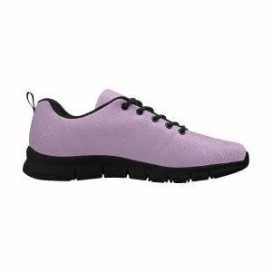 Sneakers for Men - Lilac Purple - Canvas Mesh Athletic Running Shoes by inQue.Style