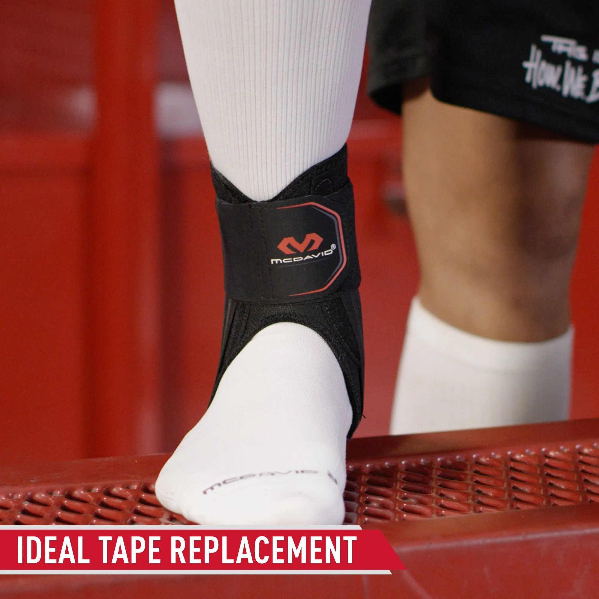 Stealth Cleat Ankle Brace with Minimal Coverage & Flex- Support Stays
