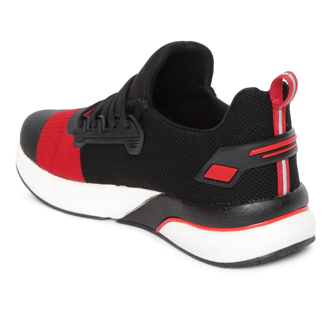 Stimulus FBSTG6014A Black And Red Comfortable Daily Outdoor Sports Shoes For Men