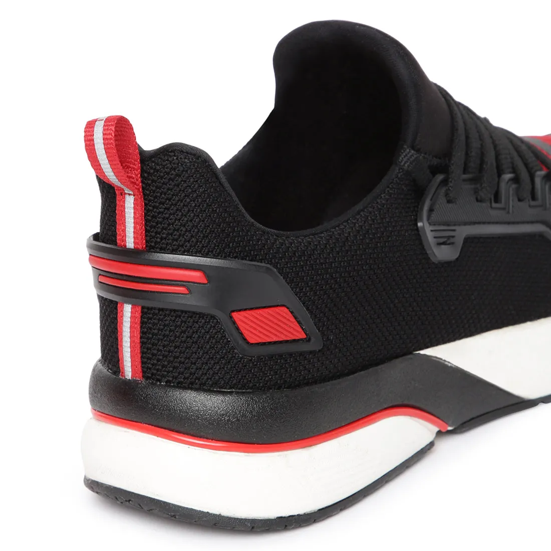 Stimulus FBSTG6014A Black And Red Comfortable Daily Outdoor Sports Shoes For Men