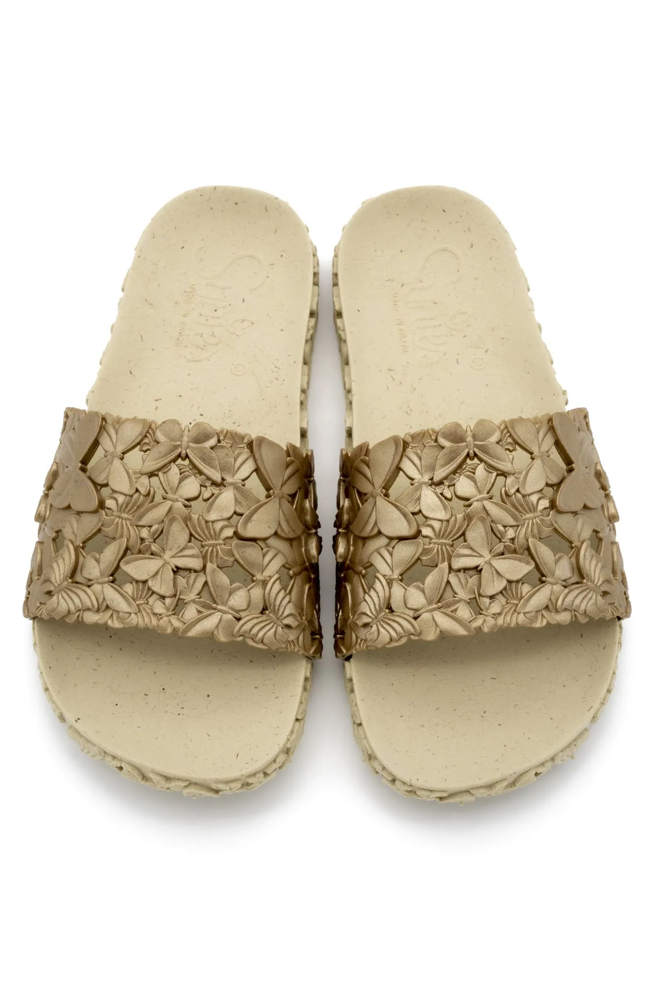 Sunies Slide Butterfly Gold