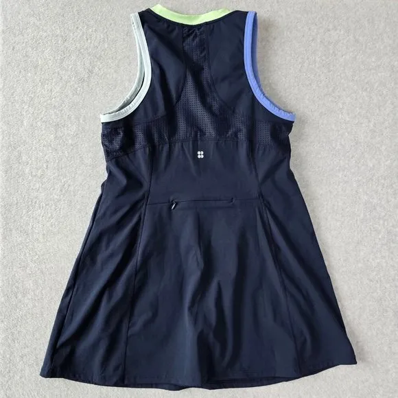Sweaty Betty Womens Size L Power Half Zip Workout Active Tennis Golf Skort Dress