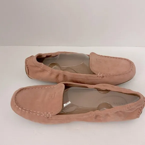 Taryn Rose suede pale pink flat women’s  shoes size 8.5