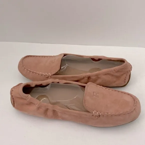 Taryn Rose suede pale pink flat women’s  shoes size 8.5