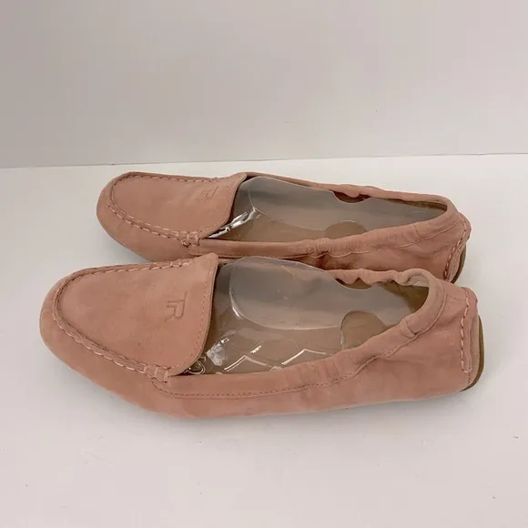 Taryn Rose suede pale pink flat women’s  shoes size 8.5
